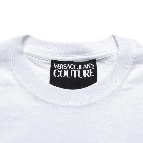 VERSACE JEANS COUTURE/VERSACE JEANS COUTURE 范思哲 2021款 男士短袖T恤 男士棉质圆领短袖T恤 B3GWA7TD 30319 商品图2