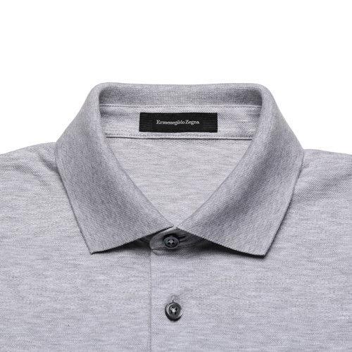 ERMENEGILDO ZEGNA/杰尼亚 2021款 男士短POLO 男士棉质短袖POLO衫 UW349 750 商品图7