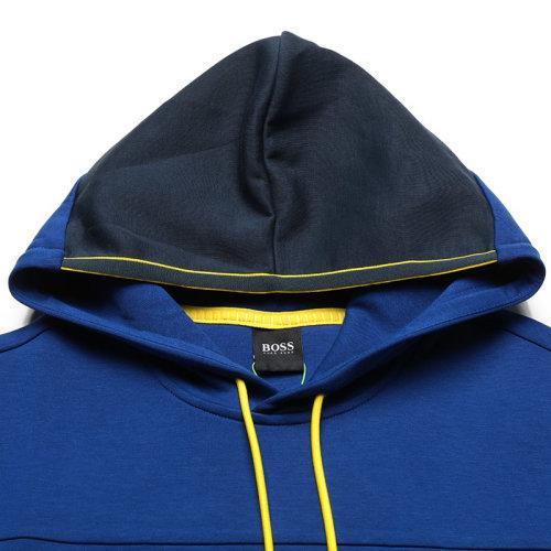 HUGO BOSS/雨果博斯 男卫衣 男士棉/聚酯纤维连帽长袖卫衣运动衫 50451159 商品图2