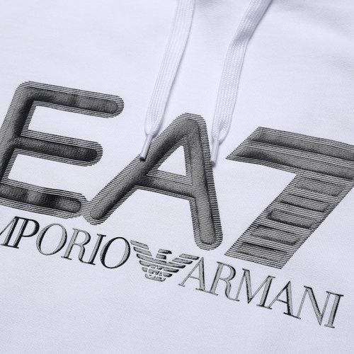 EA7/EA7【21秋冬新款】阿玛尼 男卫衣 男士棉质连帽长袖卫衣运动衫LOGO图案 6KPM62 PJ05Z 商品图3