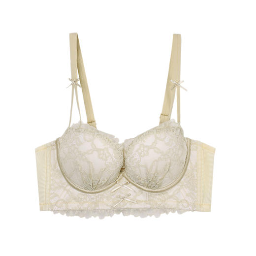 美季美优法式碎花蕾丝文胸W253B08 商品图4