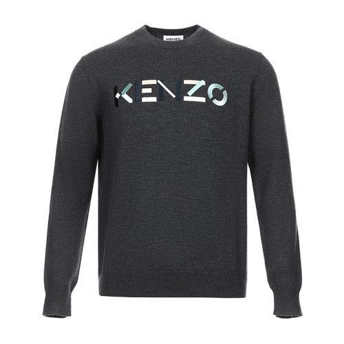 KENZO/高田贤三 男士针织衫/毛衣男士羊毛圆领长袖毛衣针织衫套头衫5PU5413LA 商品图0