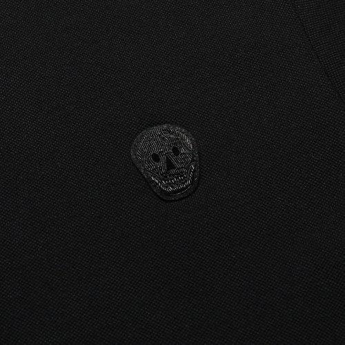 2021春夏 Alexander McQueen/亚历山大麦昆 男士短POLO 男士棉质短袖POLO衫 622106 QQX33 商品图4