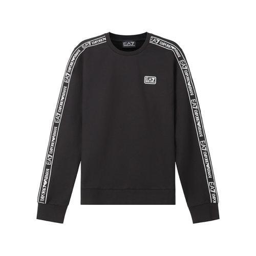 EA7阿玛尼【22春夏新款】男士LOGO系列棉质圆领长袖卫衣运动衫 3LPM39 PJ05Z 商品图5