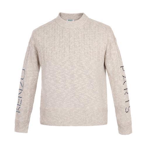 KENZO/高田贤三 男士针织衫/毛衣男士棉/亚麻圆领长袖毛衣针织衫5PU5123LE 商品图0