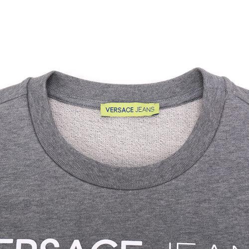 VERSACEJEANSCOUTURE/VERSACEJEANSCOUTURE 男卫衣 棉质圆领长袖卫衣运动衫 B7GSA7FV 30162 商品图2