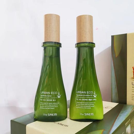 【爆款超低价预售 急单慎拍】韩国The Saem得鲜亚麻籽水乳套装凝露乳液补水保湿两件套清爽控油 23年12月 商品图0