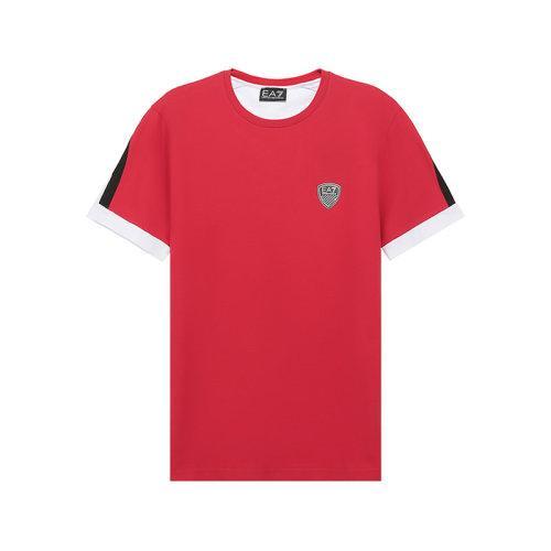 EA7/EA7 男士短袖T恤 男士棉质圆领短袖T恤 3KPT56 PJ4MZ 商品图5