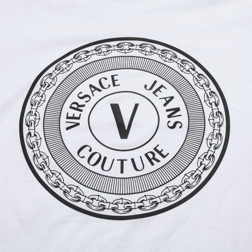 VERSACE JEANS COUTURE/VERSACE JEANS COUTURE 范思哲 2021款 男士短袖T恤 男士棉质圆领短袖T恤 B3GWA7TD 30319 商品图3