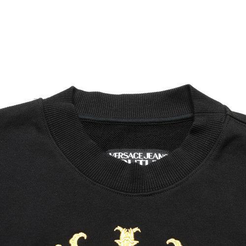 VERSACE JEANS COUTURE/VERSACE JEANS COUTURE 范思哲 男卫衣 男士棉质圆领长袖卫衣运动衫 B7GZA712 13988 商品图2