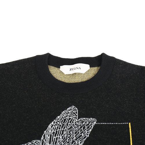 Z ZEGNA/杰尼亚 男士针织衫/毛衣 男士羊毛圆领长袖毛衣 VVP80 ZZ110 商品图2