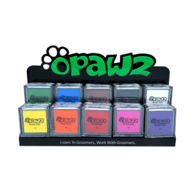 快染粉盒展架 OPAWZ小爪印