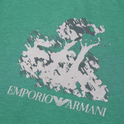 Emporio Armani/安普里奥阿玛尼【21秋冬新款】男士短袖T恤棉质圆领LOGO印花图案 6K1T6Q 1JQ4Z 商品图3