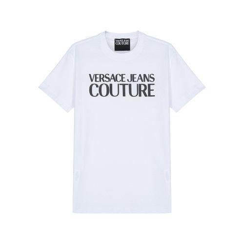 VERSACE JEANS COUTURE/VERSACE JEANS COUTURE 范思哲 2021款 男士短袖T恤 男士棉质圆领短袖T恤 B3GWA7TA 30454 商品图0