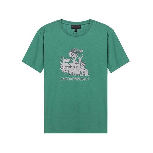 Emporio Armani/安普里奥阿玛尼【21秋冬新款】男士短袖T恤棉质圆领LOGO印花图案 6K1T6Q 1JQ4Z 商品图0