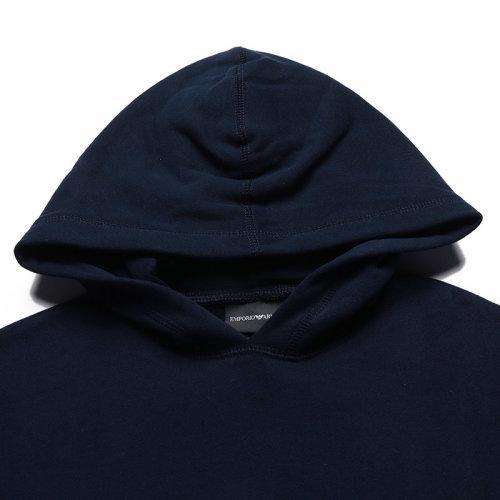 Emporio Armani/安普里奥阿玛尼【22春夏新款】男士棉质加绒款连帽卫衣运动衫 3L1MCK 1JXDZ 商品图2