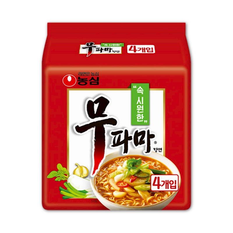 【4멀티】농심 무파마탕면122g*4