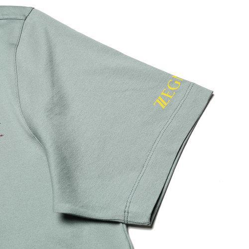 Z ZEGNA/杰尼亚 2021款 男士短袖T恤 男士棉质圆领短袖T恤 VW372 ZZ650Y 商品图4