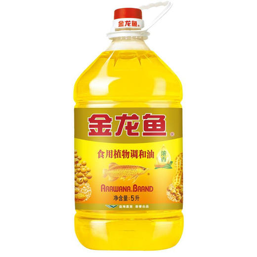 金龙鱼花生浓香型食用调和油5升 商品图0