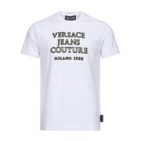VERSACEJEANSCOUTURE/VERSACEJEANSCOUTURE 男士短袖T恤 棉质圆领短袖T恤 B3GUA7GB 36590