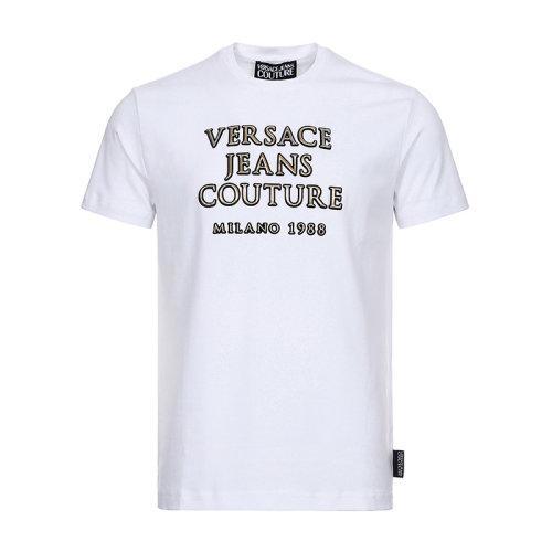 VERSACEJEANSCOUTURE/VERSACEJEANSCOUTURE 男士短袖T恤 棉质圆领短袖T恤 B3GUA7GB 36590 商品图0