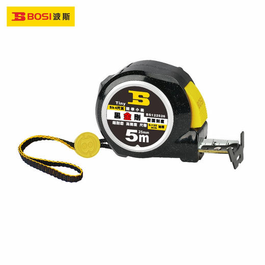 波斯钢卷尺（黑金刚）（白公制） BS121326/BS121526/BS122526/BS127526/BS123526 商品图0