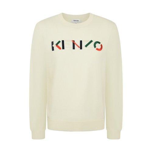 KENZO/高田贤三 男士针织衫/毛衣男士羊毛圆领长袖毛衣针织衫套头衫5PU5413LA 商品图5