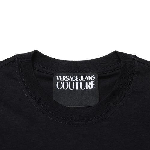 VERSACE JEANS COUTURE/VERSACE JEANS COUTURE 范思哲 2021款 男士短袖T恤 男士棉质圆领短袖T恤 B3GWA7TD 30319 商品图7
