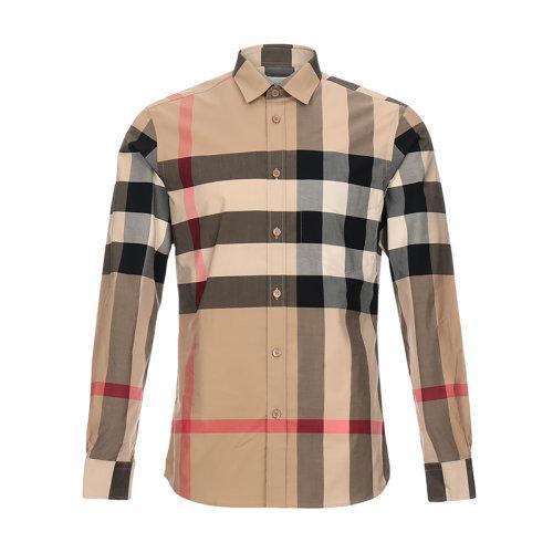 BURBERRY/博柏利  男士长袖衬衫 男士棉质长袖衬衫 80102131 商品图0