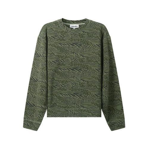 KENZO/高田贤三 男士棉质圆领长袖卫衣运动衫 5SW025 4ML 商品图0