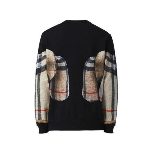 BURBERRY/博柏利【22春夏新款】男款棉质圆领长袖卫衣运动衫 80495671 商品图1