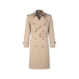 BURBERRY/博柏利【22春夏新款】男士棉质威斯敏斯特版型长款风衣大衣外套 80458581