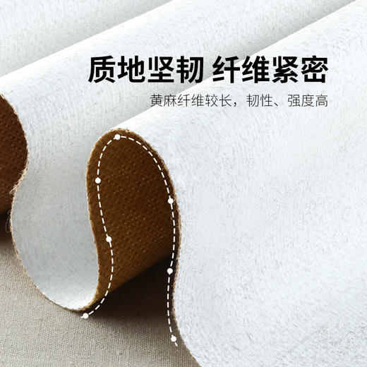 中盛画材 孟加拉国 黄麻加厚粗纹涂层油画布5107 商品图3
