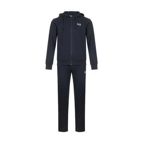 EA7/EA7阿玛尼【21秋冬新品】男士运动套装 男士棉质连帽休闲运动套装LOGO图案 8NPV50 PJ05Z 商品图0
