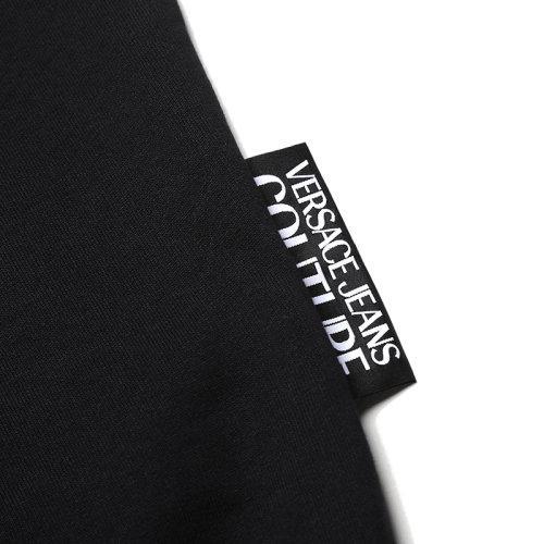 VERSACEJEANSCOUTURE/VERSACEJEANSCOUTURE 男卫衣 男士LOGO图案棉质圆领长袖卫衣运动衫 B7GZA7VF 30333 商品图3