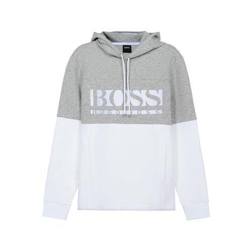 HUGO BOSS/雨果博斯 男卫衣 男士棉/聚酯纤维连帽长袖卫衣运动衫 50451159 商品图5