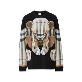 BURBERRY/博柏利【22春夏新款】男款棉质圆领长袖卫衣运动衫 80495671