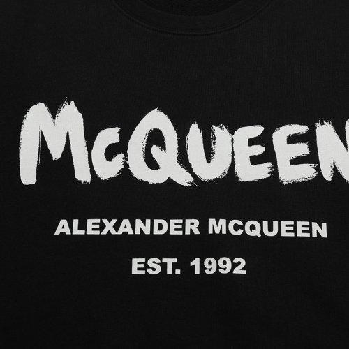 Alexander McQueen/亚历山大麦昆 2021款 男卫衣 男士棉质圆领长袖卫衣运动衫 662578 QRZ71 商品图3