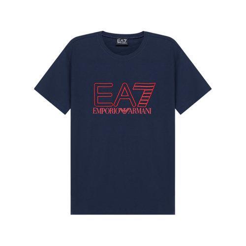 EA7/EA7 男士短袖T恤 男士棉质圆领短袖T恤 3KPT11 PJ02Z 商品图5