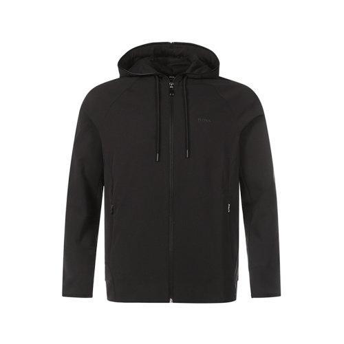 HUGO BOSS/雨果博斯【21秋冬新款】男士涤纶（再生）连帽运动衫上衣外套 50447863 商品图0