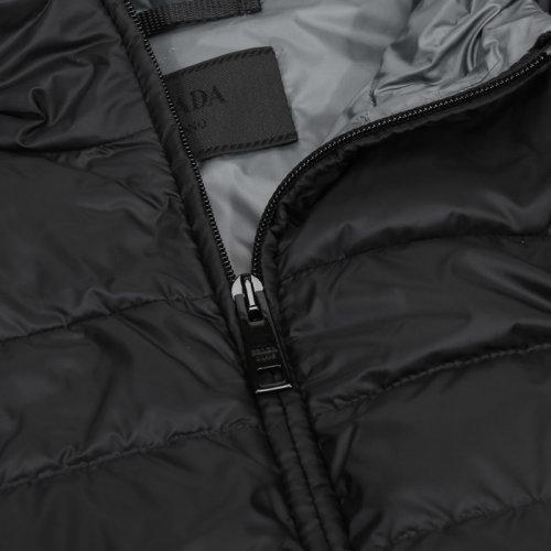 PRADA/普拉达 男士羽绒服 男士聚酯纤维鹅绒连帽羽绒服外套 SGB092 1ID1 S 192 商品图3