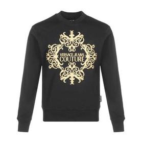 VERSACE JEANS COUTURE/VERSACE JEANS COUTURE 范思哲 男卫衣 男士棉质圆领长袖卫衣运动衫 B7GZA712 13988