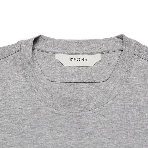 Z ZEGNA/杰尼亚 2021款 男士短袖T恤 男士棉质圆领短袖T恤 VW372 ZZ650Y 商品图7