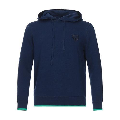 KENZO/高田贤三 男士针织衫/毛衣男士混纺连帽运动针织衫5PU5043AB 商品图0