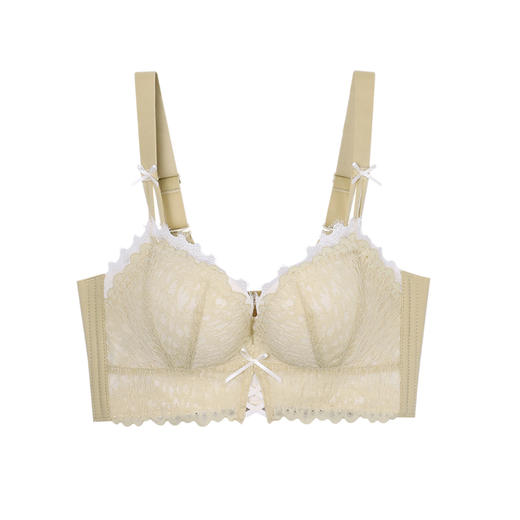 美季美优法式撞色蕾丝文胸W253B09 商品图4