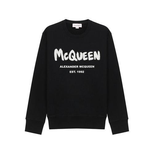 Alexander McQueen/亚历山大麦昆 2021款 男卫衣 男士棉质圆领长袖卫衣运动衫 662578 QRZ71 商品图0