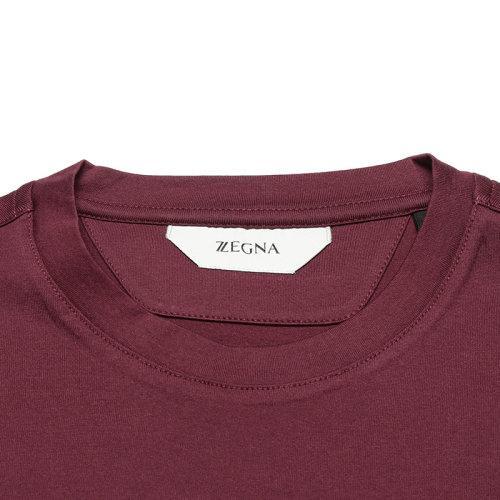 Z ZEGNA/杰尼亚 2021款 男士短袖T恤 男士棉质圆领短袖T恤 VW372 ZZ650X 商品图7