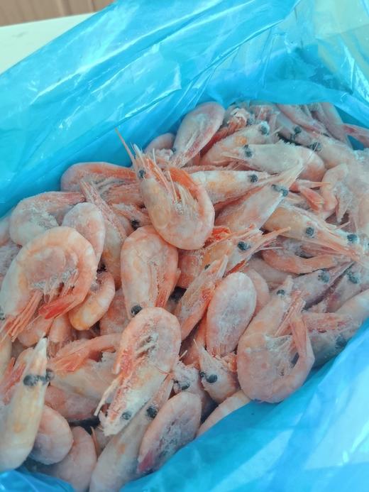 【生鲜专区-限量200盒】北极甜虾腹籽/头籽 3斤盒装（80-100规格) 解冻即食 青岛仓顺丰/京东包邮{冷冻生鲜食品请及时签收} 商品图1