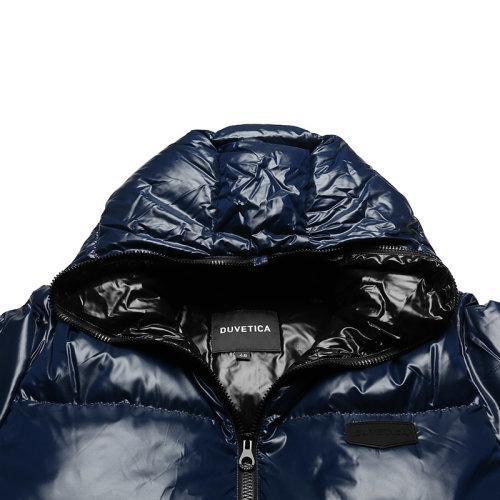 DUVETICA/DUVETICA【21秋冬新品】男士羽绒服 男士KORNEPHOROS系列聚酰胺纤维中长款鹅绒连帽羽绒服大衣外套 212 U5030157S00 1035R 商品图2