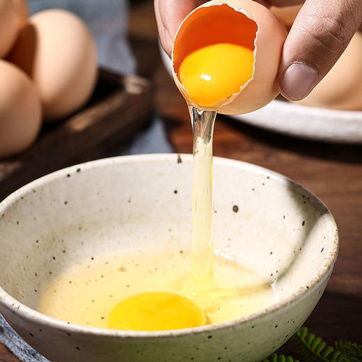 分销专用【土鸡蛋40枚装】百食轩 安徽大别山土鸡蛋 正宗虫草蛋 五谷喂养 破损包赔 40g左右/个 40枚/箱 AH 商品图3